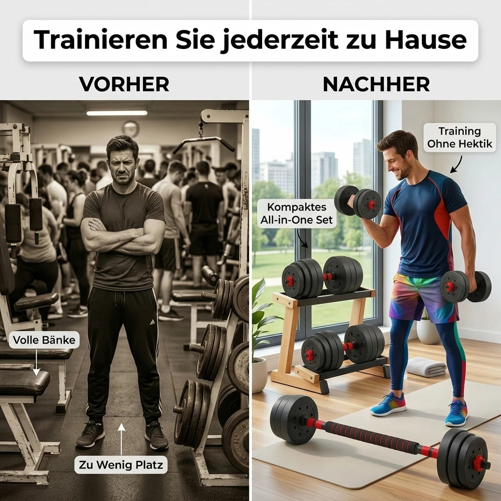 Set Manubri Esagonali per Casa e Palestra