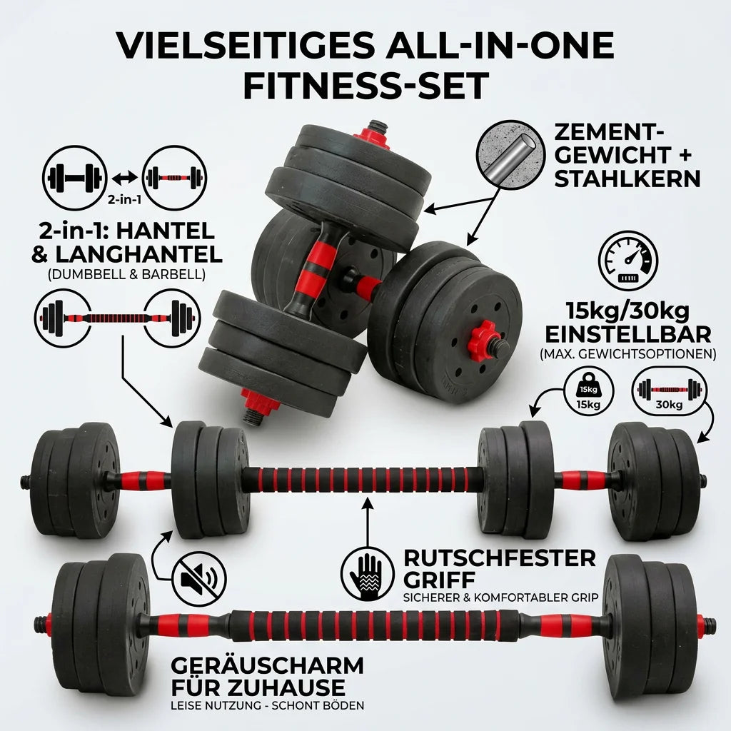 Set Manubri Esagonali per Casa e Palestra